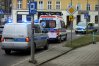 Interwencja służb na ul. Mochnackiego w Olsztynie