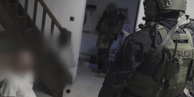 Warmińsko-mazurskie. Służby rozbiły grupę przestępczą. W tle Kolumbijczycy [WIDEO]