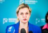 Barbara Nowacka, ministra edukacji w Olsztynie