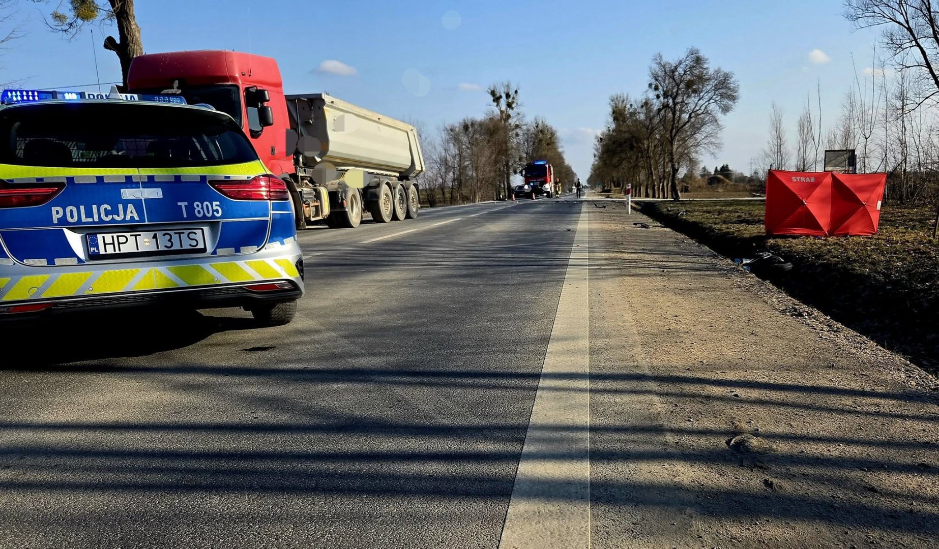Tragiczny wypadek drogowy w powiecie oleckim. Nie żyje 29-letni motocyklista