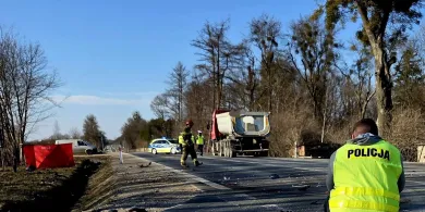 Tragiczny wypadek drogowy w powiecie oleckim. Nie żyje 29-letni motocyklista
