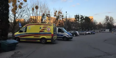 Awantura na SOR-ze szpitala wojewódzkiego w Olsztynie. 53-latek otrzymał środek uspokajający