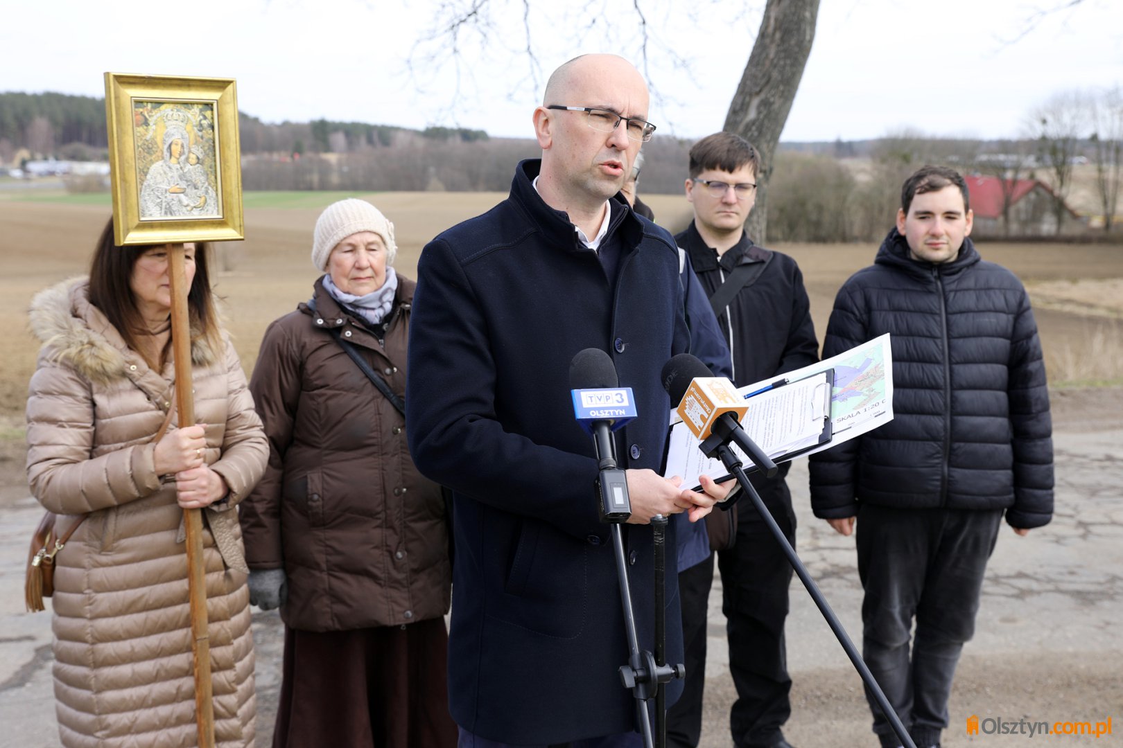 „Święte miejsce” kontra przemysł. Spór o plan ogólny w Gietrzwałdzie. „Nie pozwolimy na budowę ani jednej hali”