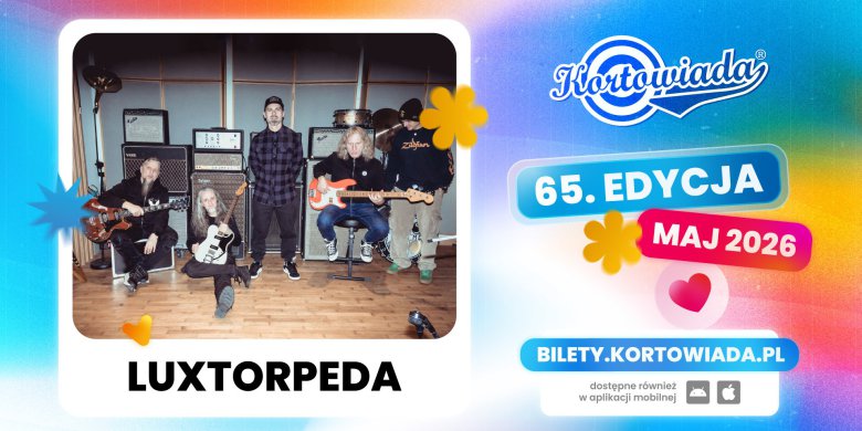 Spora dawka rocka na Kortowiadzie - Luxtorpeda dołącza do line-upu imprezy