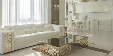 Welur, skóra czy tkanina – co wybrać do stylu glamour?