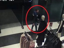 Olsztyn. Godzinę chodził po sklepie i ściągał klipsy. Wyniósł towar za 1300 zł [WIDEO]