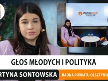 Martyna Sontowska (KO) o fotoradarze na DK nr 51, Koalicji Obywatelskiej i głosie młodych w polityce [WIDEO]