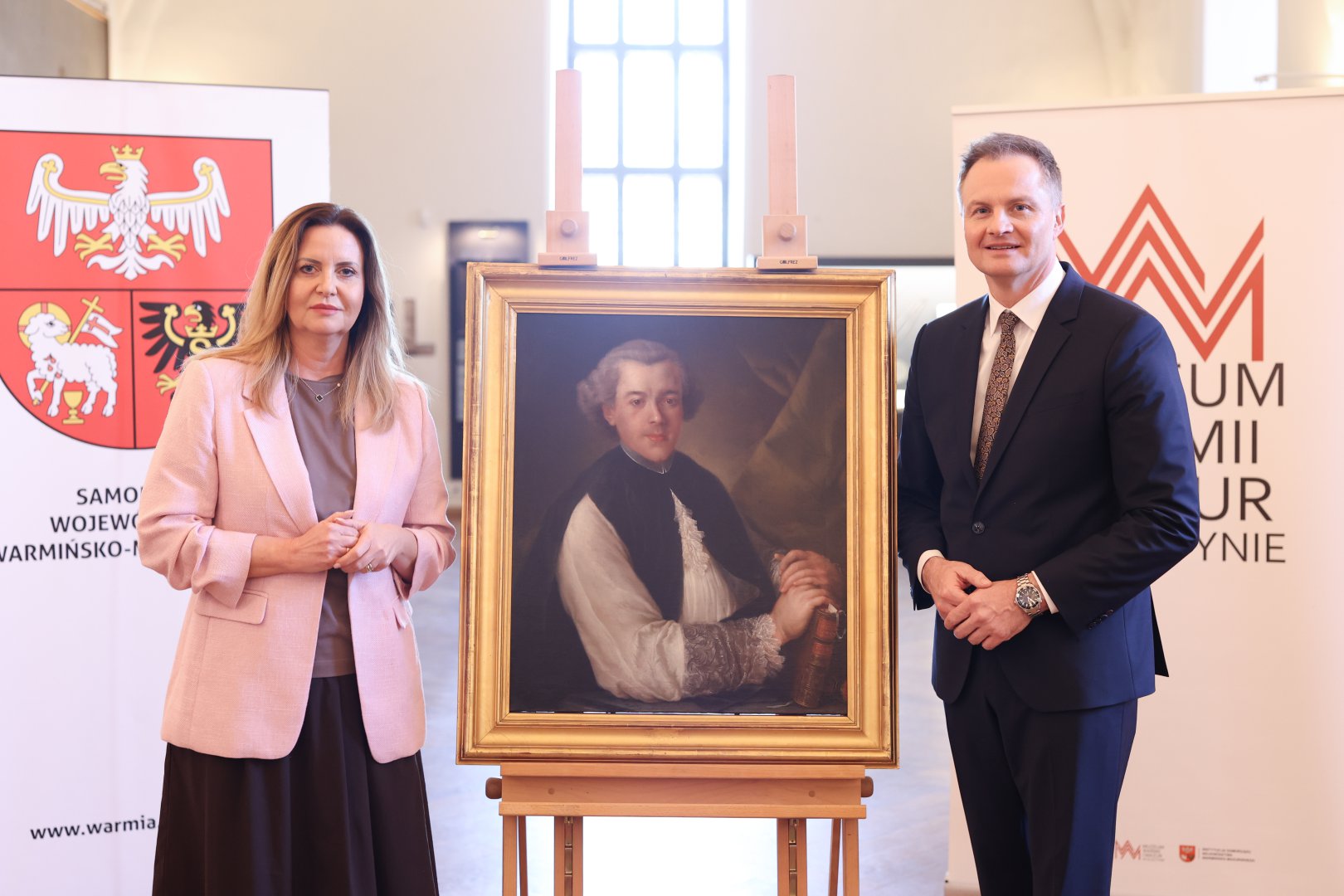 „Książę poetów” powraca na Warmię. W Olsztynie pokazano unikatowy portret Ignacego Krasickiego