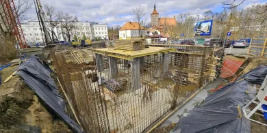 Budują przy ul. Knosały w Olsztynie. Wiemy, co tam powstanie [ZDJĘCIA]