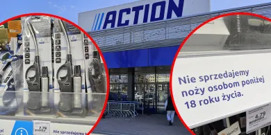 Noże i zapalniczki tylko dla dorosłych. Znana sieć wprowadziła zakaz