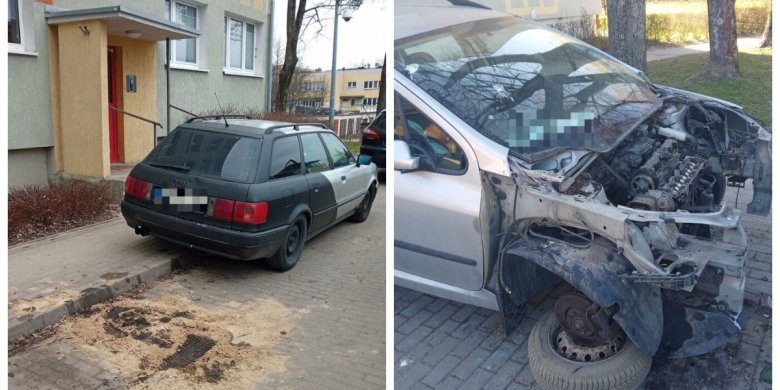 Olsztyn. Nabrudzili sąsiadom pod klatką. Interweniowała straż miejska