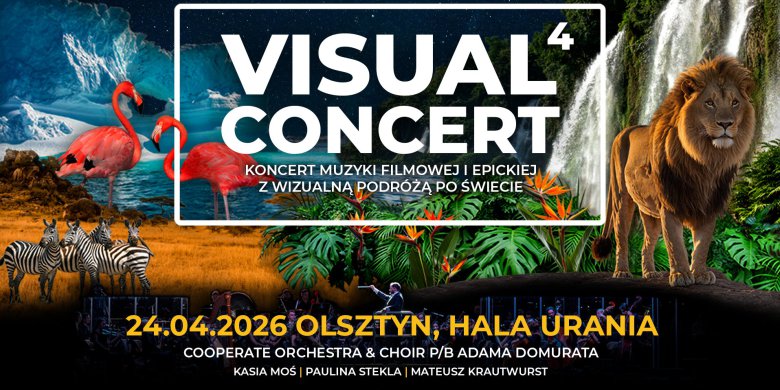 Visual Concert 4 w hali Urania już 24 kwietnia!