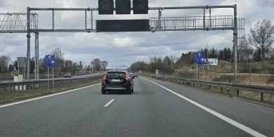 Nowy bat na kierowców pod Olsztynem już smaga. Urządzenia kupiono z KPO