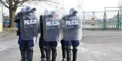 Olsztyn. Policja szykuje się na starcie Stomilu z Olimpią. W planie zamknięcie ulicy [AKTUALIZACJA]