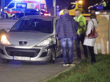 Nocna stłuczka na Nagórkach. Wymuszono pierwszeństwo