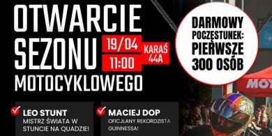 Artykuł: Otwarcie Sezonu Motocyklowego 2026 z misją ratowania życia. Pomóżmy 12-letniej Toli!
