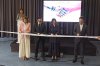 Od lewej: dyrektor szkoły im. Z. Religi, Barbara Drygas, wicemarszałek Robert Turlej, regionalna kurator oświaty Jolanta Skrzypczyńska i dyrektor Departamentu Europejskiego Funduszu Społecznego, Michał Opieczyński