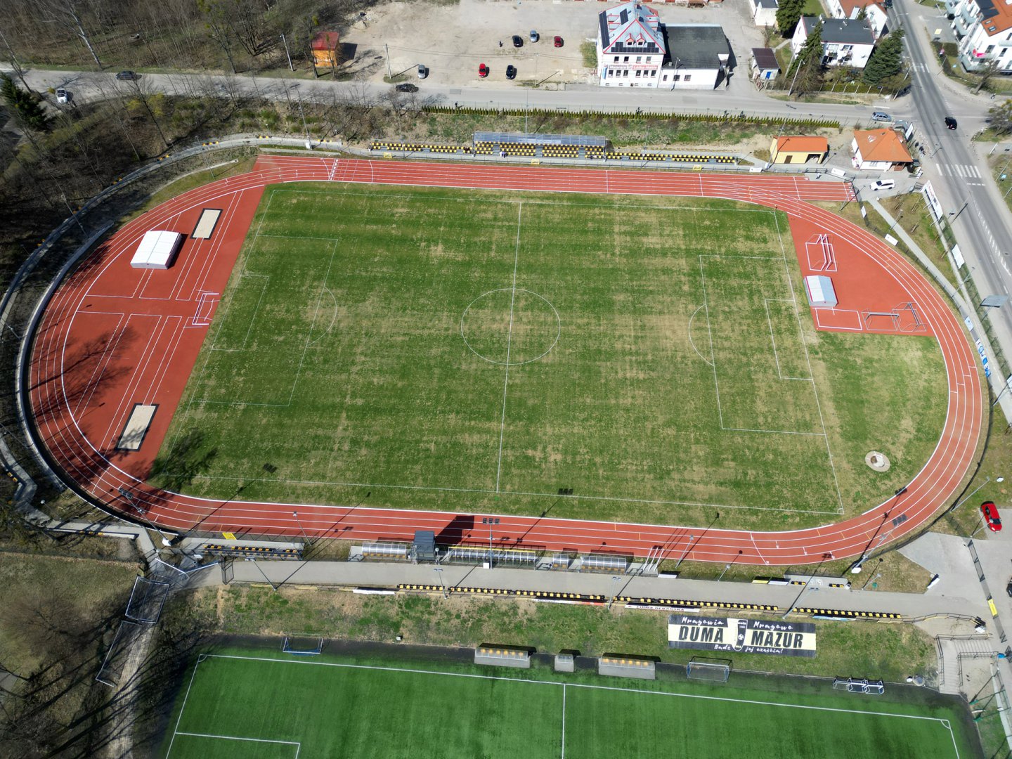 Nowy stadion w Mrągowie. Byliśmy tam przed otwarciem [ZDJĘCIA]