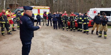 Artykuł: Dobre Miasto. Szukają zaginionego 66-latka. W akcji policja, strażacy i leśnicy [AKTUALIZACJA]