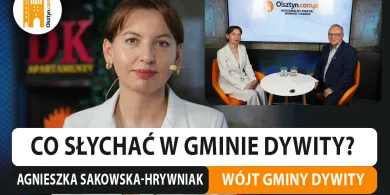 Z wójt gminy Dywity, Agnieszką Sakowską-Hrywniak rozmawiamy o najważniejszych gminnych inwestycjach [WIDEO]