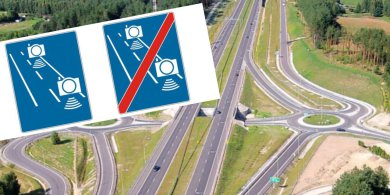 Artykuł: Mierzą prędkość na S7 w regionie. Pod nadzorem kamer kolejne 11,5 km