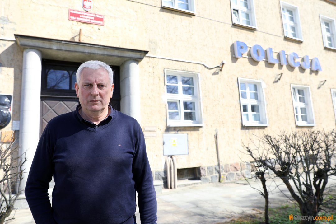 Spór o drona przy posesji burmistrza Mikołajek. Są dwie wersje wydarzeń