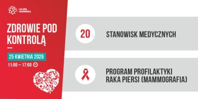 Artykuł: Czas na wiosenny przegląd zdrowia w Galerii Warmińskiej