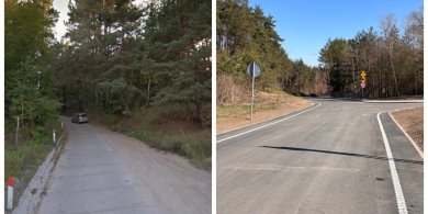 Artykuł: Gmina Stawiguda. Droga w Rusi zmieniła się nie do poznania. To inwestycja za ponad 4,5 mln zł