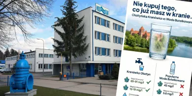 Woda z kranu lepsza od butelkowanej? Przewodniczący rady miasta zachęca do picia olsztyńskiej kranówki