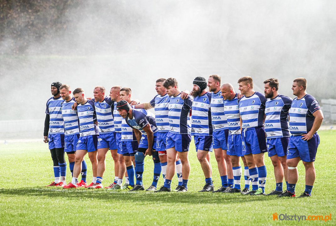 Zawodnicy KOMA Rugby Team Olsztyn w Łodzi zagrali z pazurem. "Serca nie zabrakło"