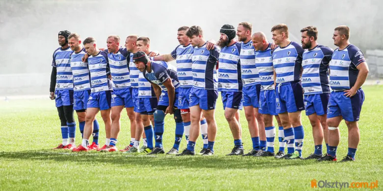 Zawodnicy KOMA Rugby Team Olsztyn w Łodzi zagrali z pazurem. "Serca nie zabrakło"