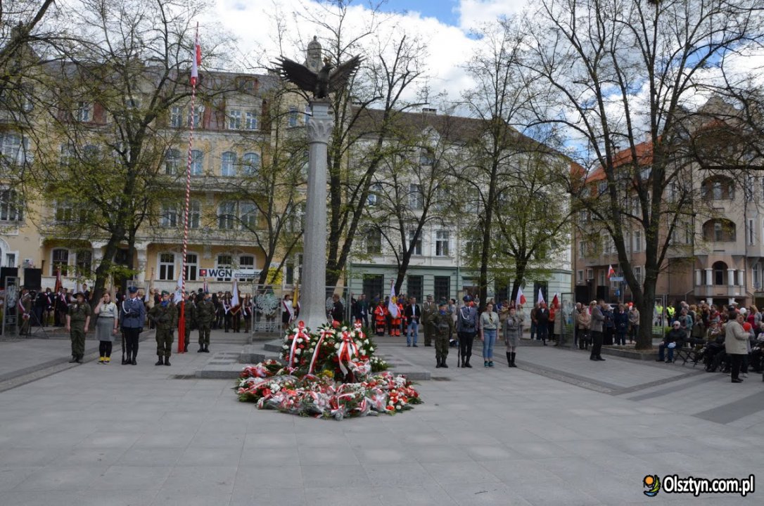 Wojewódzkie obchody majowych świąt w Olsztynie. Nie zabraknie przemarszu i defilady [PEŁNY PROGRAM]