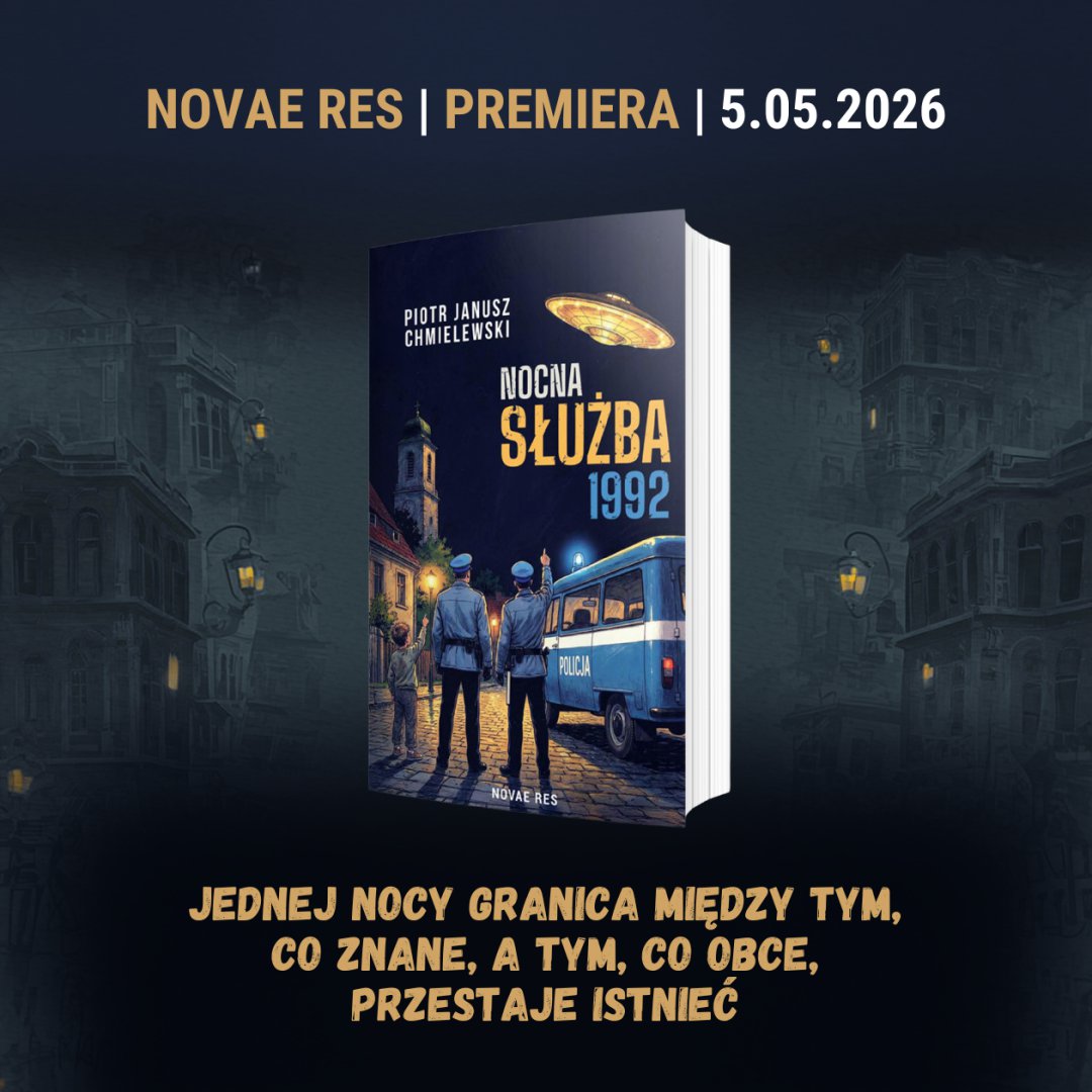 „Nocna Służba 1992”. Piotr Janusz Chmielewski zabiera czytelników do warmińskiego miasteczka pełnego grozy i tajemnic