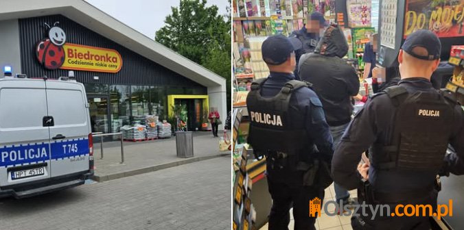 33-latek okradł Biedronkę przy al. Obronców Tobruku trzykrotnie w ciągu... jednego dnia