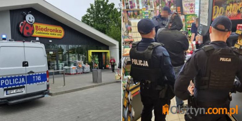 33-latek okradł Biedronkę przy al. Obrońców Tobruku trzykrotnie w ciągu... jednego dnia