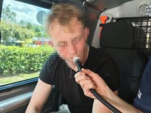 „Wężykiem” po al. Piłsudskiego. 50-letni rowerzysta zakończył jazdę z sowitym mandatem