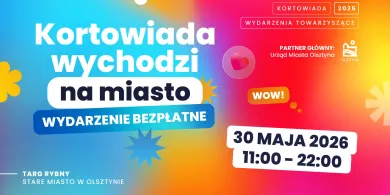 Kortowiada wychodzi na miasto - wydarzenie z okazji jubileuszu olsztyńskich juwenaliów