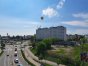 Balon widoczny od strony dworca Olsztyn Główny