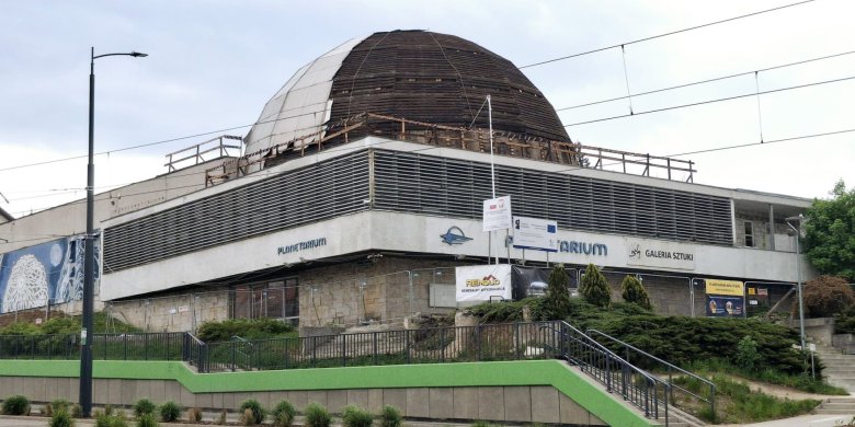 Olsztyńskie planetarium zmienia się w kosmiczne centrum przyszłości. Trwa wielka modernizacja