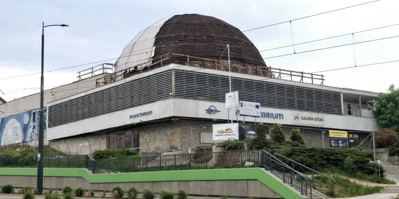 Olsztyńskie planetarium zmienia się w kosmiczne centrum przyszłości. Trwa wielka modernizacja