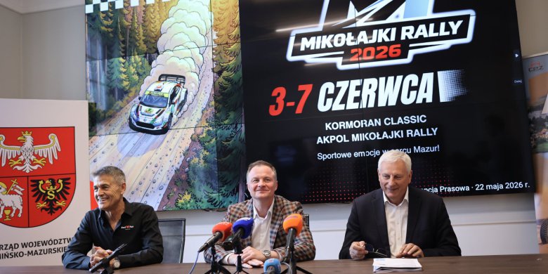 Rajdowe emocje wracają na Mazury. Mikołajki Rally 2026 nową wizytówką regionu?
