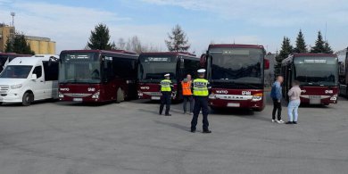 Artykuł: W Olsztynie rusza stały punkt kontroli autokarów. Znamy szczegóły