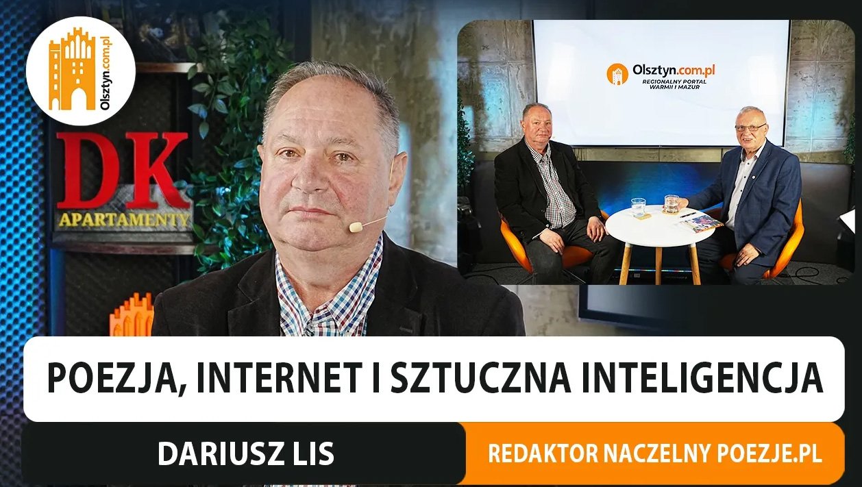 Rozmawiamy z Dariuszem Lisem, redaktorem naczelnym portalu Poezje.pl. Jakie jest nowe oblicze poezji? [WIDEO]