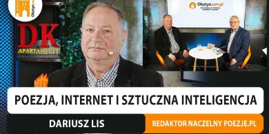 Rozmawiamy z Dariuszem Lisem, redaktorem naczelnym portalu Poezje.pl. Jakie jest nowe oblicze poezji? [WIDEO]