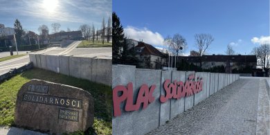 Artykuł: Miejsce protestów i pamięci. Tak powstał Plac Solidarności w Olsztynie