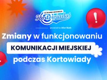 Zmiany w komunikacji miejskiej podczas Kortowiady 2026