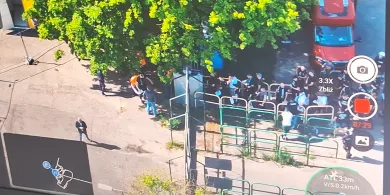 Kibic Granicy Kętrzyn chciał wnieść racę ukrytą w ubraniach na mecz ze Stomilem. Został zatrzymany