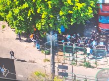 Kibic Granicy Kętrzyn chciał wnieść racę ukrytą w ubraniach na mecz ze Stomilem. Został zatrzymany