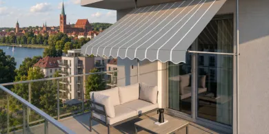 Jak osłonić balkon przed słońcem?