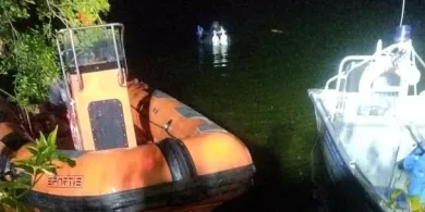 Tragiczny finał poszukiwań na jeziorze Kalwa w powiecie szczycieńskim. Nie żyje 51-letni wędkarz